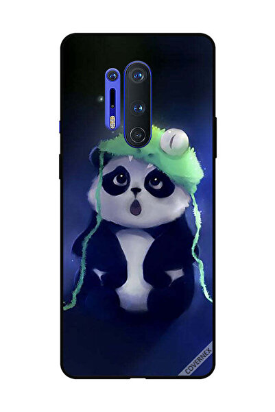 Covernex غطاء حماية لهاتف OnePlus 8 Pro باندا في كاب