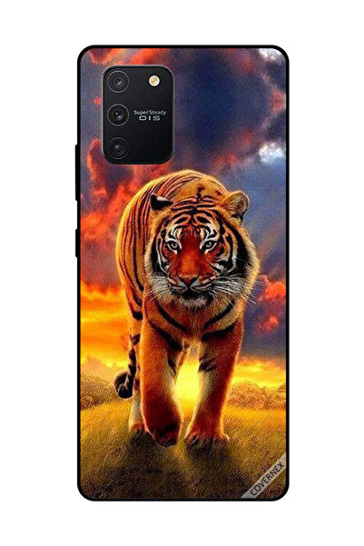 Covernex غطاء حماية لهاتف سامسونج جالاكسي S10 لايت - جلد فهد