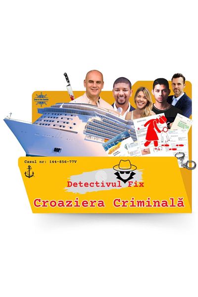 Magia Cartii Board game with detectives, Detective Fix File, Case: Criminal Cruise, DetectivulFix.ro
