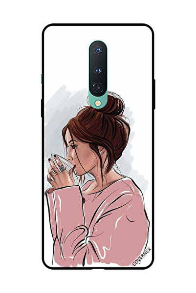Covernex غطاء حماية لهاتف OnePlus 8 مع غطاء لشرب الشاي