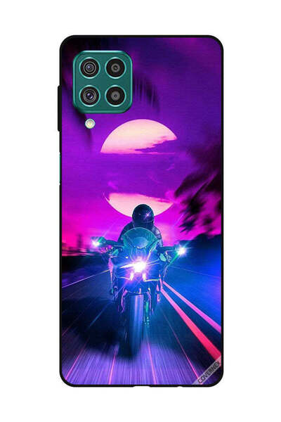 Covernex غطاء حماية لهاتف سامسونج جالاكسي M62/F62 راكب الدراجة النارية يترك ا...