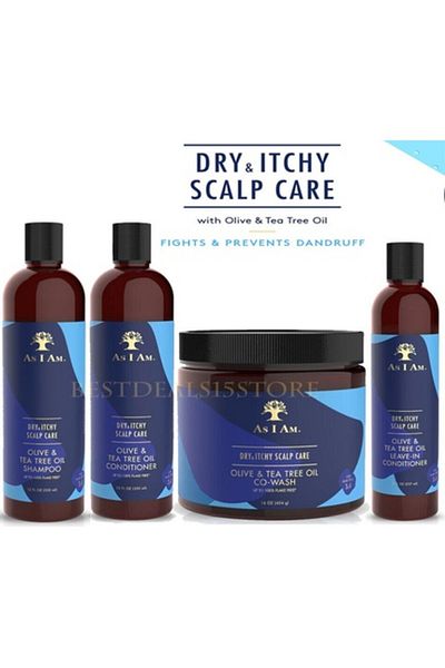 As I Am Co-Wash Șampon și Balsam As I Am, Dry & Itchy Scalp Care