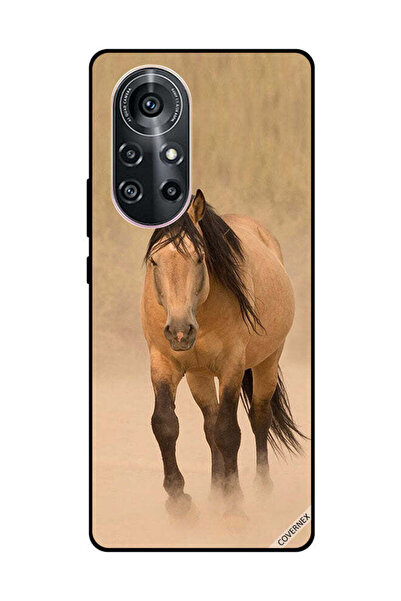 Covernex غطاء حماية لهاتف هواوي نوفا 8 برو 5G - سباق الخيل البني
