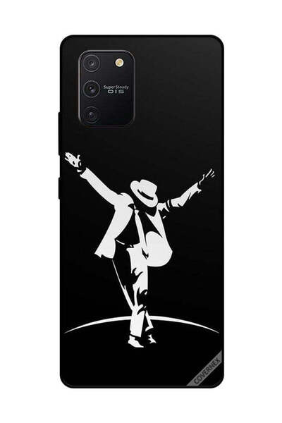 Covernex غطاء حماية لهاتف سامسونج جالاكسي S10 لايت أكشن أسود وأبيض