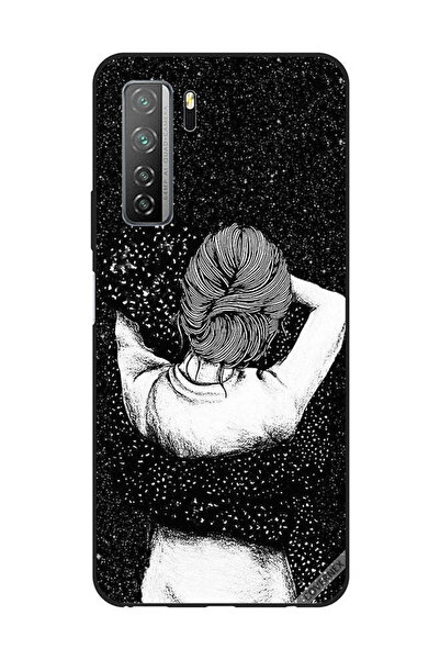 Covernex غطاء حماية لهاتف هواوي نوفا 7SE/P40 لايت 5G - خيال فتاة دودل الليلي