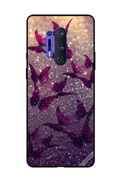 Covernex غطاء حماية لهاتف OnePlus 8 Pro بنقشة فراشات لامعة