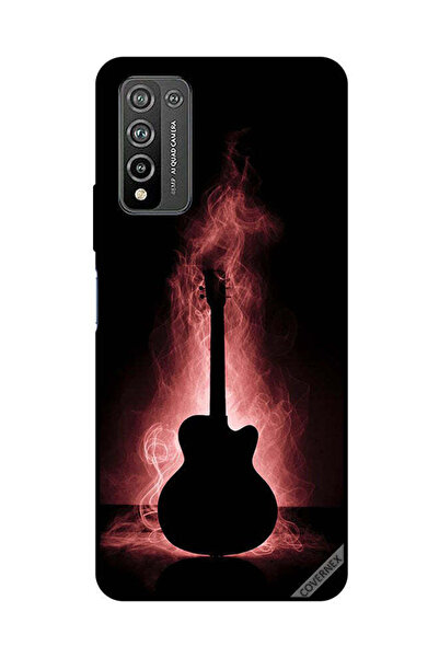 Covernex غطاء حماية لهاتف Honor 10X Lite بتصميم انعكاس جيتار في الظلام