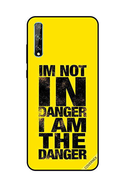 Covernex غطاء حماية لهاتف هواوي Y8P/P Smart S أنا لست في خطر أنا الخطر