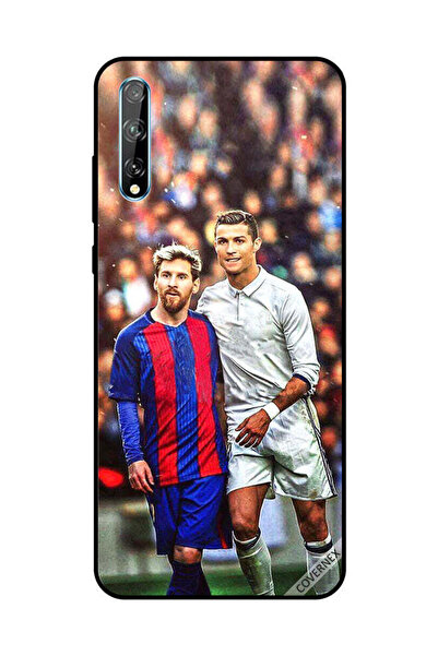 Covernex غطاء حماية لهاتف هواوي Y8P/P Smart S ميسي ورونالدو