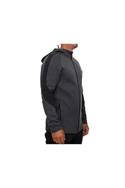 Puma Evostripe Core Fz Hoodie Men's Casual Jacket 63152907 Gray