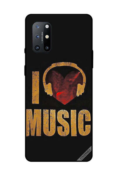 Covernex غطاء حماية لهاتف OnePlus 8T Vintage I Love Music
