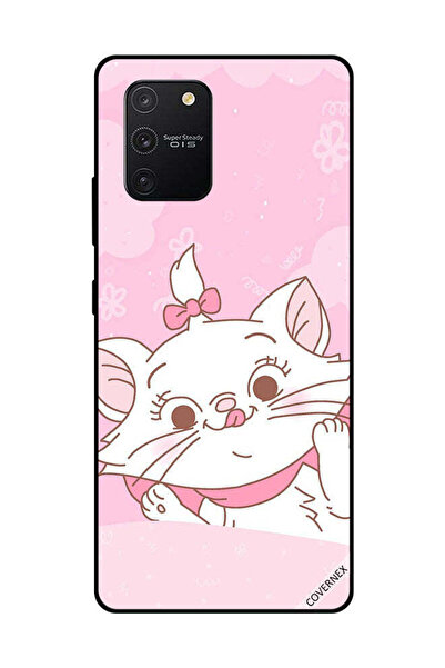 Covernex غطاء حماية لهاتف سامسونج جالاكسي S10 لايت - مشبك شعر وردي