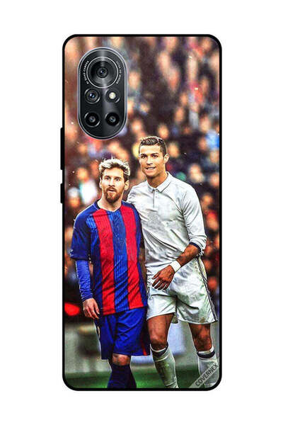 Covernex غطاء حماية لهاتف هواوي نوفا 8 5G ميسي ورونالدو
