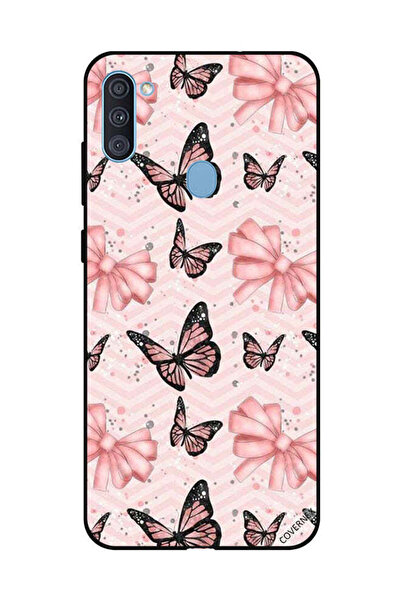 Covernex Protective Case Cover For Samsung Galaxy A11 Black & Peach Color But...
