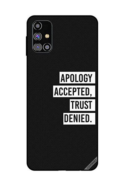 Covernex غطاء حماية لهاتف سامسونج جالاكسي M31s، اعتذار مقبول، ثقة مخلصة