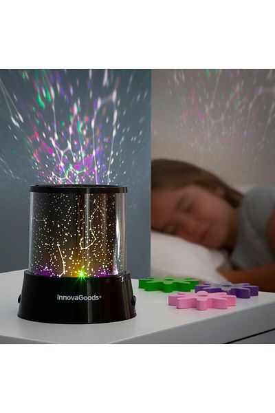 InnovaGoods InnovaGoods Galactic LED projector, multifunctional, black