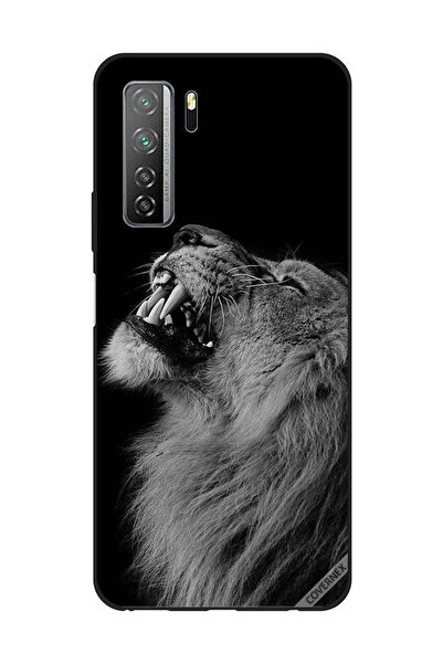 Covernex غطاء حماية لهاتف هواوي نوفا 7SE/P40 لايت 5G - أسد مبتهج