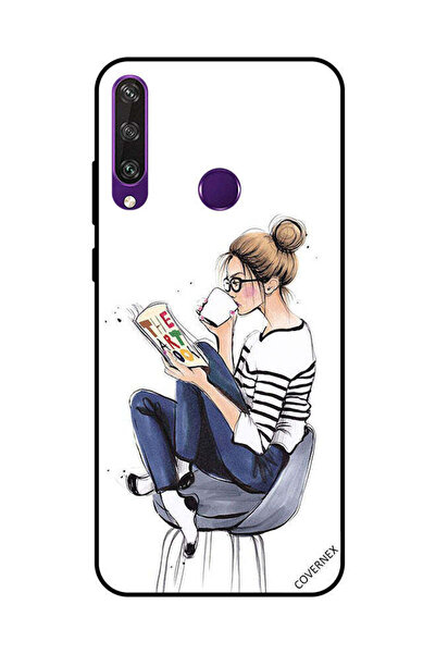 Covernex غطاء حماية لهاتف هواوي Y6P جاهز للكتاب الفني
