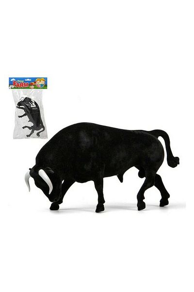 Luxana Plush toy Bull, model 24824, 35 cm, multicolor