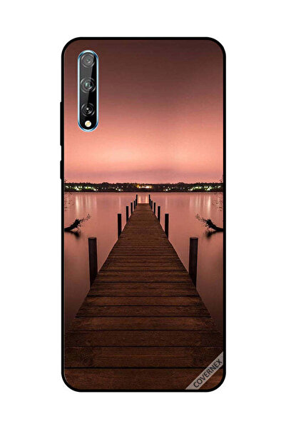 Covernex غطاء حماية لهاتف هواوي Y8P/P Smart S، مسار إلى البحر، مساء