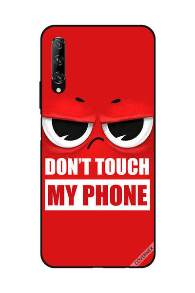 Covernex Protective Case Cover For Huawei Y9S Don't Touch My Phone Red