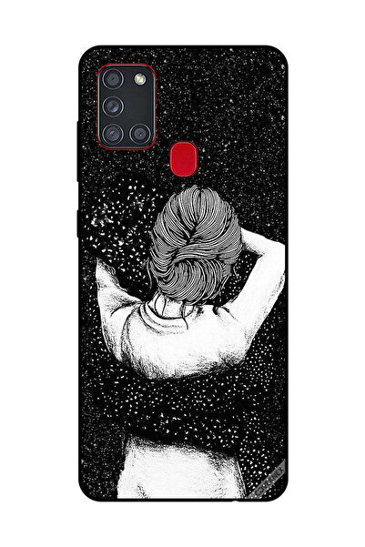 Covernex غطاء حماية لهاتف سامسونج جالاكسي A21S - خيال فتاة دودل الليلية