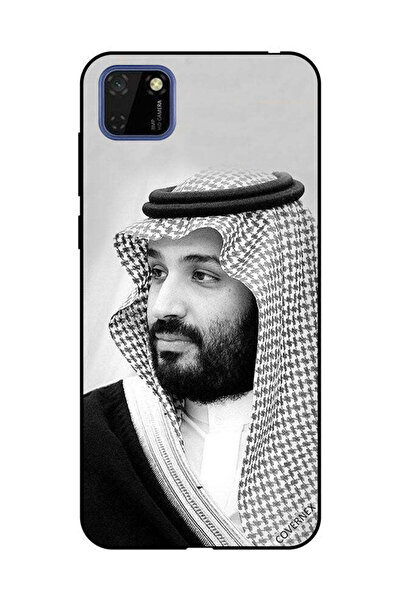 Covernex غطاء حماية لهاتف هواوي Y5P صورة محمد بن سلمان بالأبيض والأسود