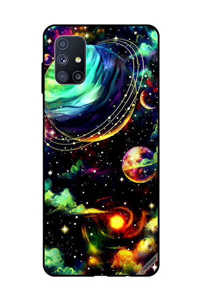 Covernex غطاء حماية لهاتف سامسونج جالاكسي M51 - نباتات زحل