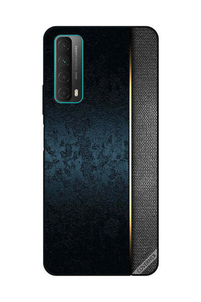 Covernex غطاء حماية لهاتف هواوي Y7A/P Smart 2021 بنقشة جلد أخضر داكن