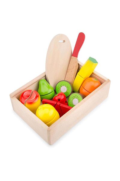 New Classic Toys Wooden Fruit Toy Set, New Classic Toys