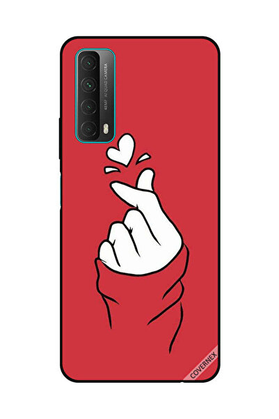 Covernex غطاء حماية لهاتف هواوي Y7A/P Smart 2021 - سناب لوف أحمر