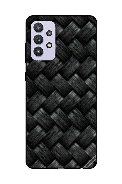 Covernex غطاء حماية لهاتف سامسونج جالاكسي A32 5G بنمط خطوط سوداء