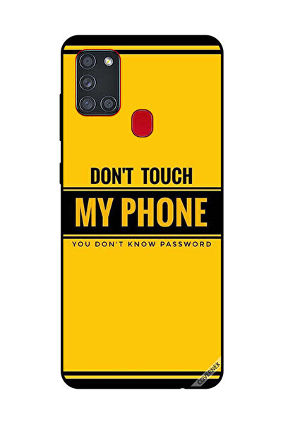 Covernex Protective Case Cover For Samsung Galaxy A21S Don't Touch My Phone Y...