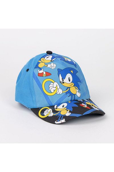 OTTERBOX Set șapcă și ochelari copii Sonic, albastru (53 cm)