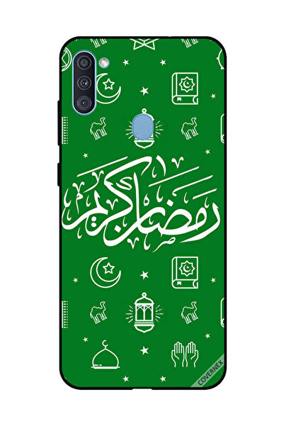 Covernex غطاء حماية لهاتف سامسونج جالاكسي A11 - رمضان كريم - أخضر