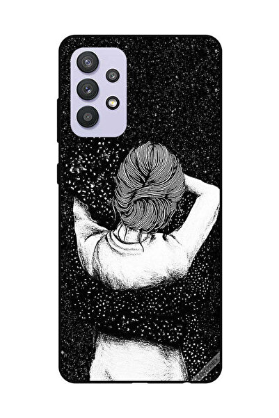 Covernex غطاء حماية لهاتف سامسونج جالاكسي A32 5G - خيال فتاة دودل الليلي