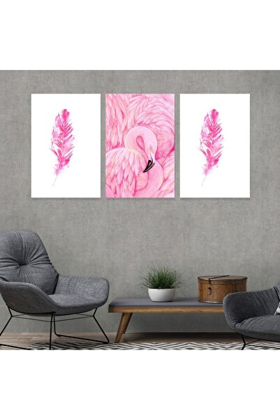 4gdran ثلاث لوحات خشبية ام دي اف مقاس 120x60 سم