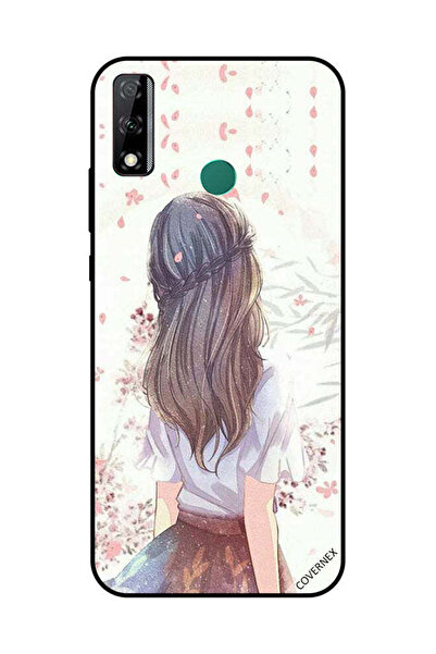 Covernex غطاء حماية لهاتف هواوي Y8S فتاة لطيفة في تفكير عميق