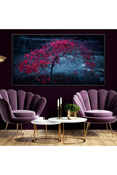 Marktna لوحة قماشية بتصميم مودرن مع برواز شامبين مجوف