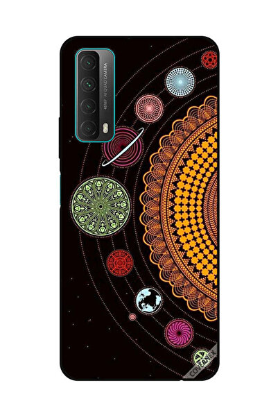 Covernex غطاء حماية لهاتف هواوي Y7A/P Smart 2021 بأشكال ماندالا الفضائية