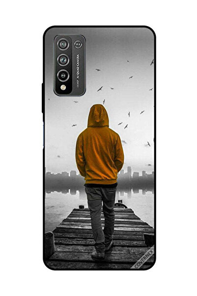 Covernex غطاء حماية لهاتف Honor 10X Lite - فتى حزين يمشي