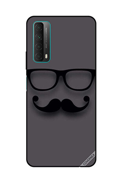 Covernex غطاء حماية لهاتف هواوي Y7A/P Smart 2021 أسود زجاجي وشارب