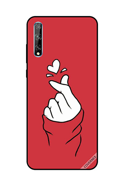 Covernex Protective Case Cover For Huawei Y8P/P Smart S Snap Love Red