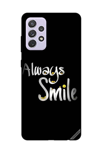 Covernex غطاء حماية لهاتف سامسونج جالكسي A72 - ابتسم دائمًا
