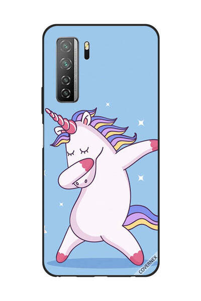 Covernex غطاء حماية لهاتف هواوي نوفا 7SE/P40 لايت 5G يونيكورن أزرق داكن