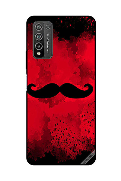 Covernex غطاء حماية لهاتف Honor 10X Lite، لون أحمر، شارب، خلفية