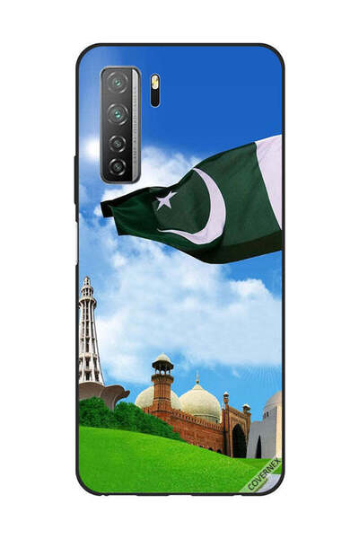 Covernex غطاء حماية لهاتف هواوي نوفا 7SE/P40 لايت 5G - أخضر باكستاني