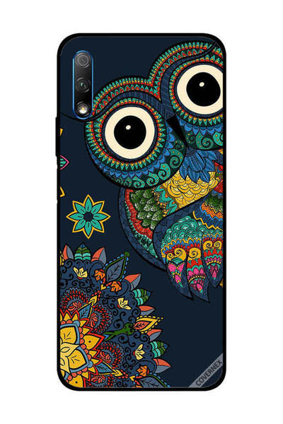 Covernex غطاء حماية لهاتف Honor 9X بتصميم بومة زهرية