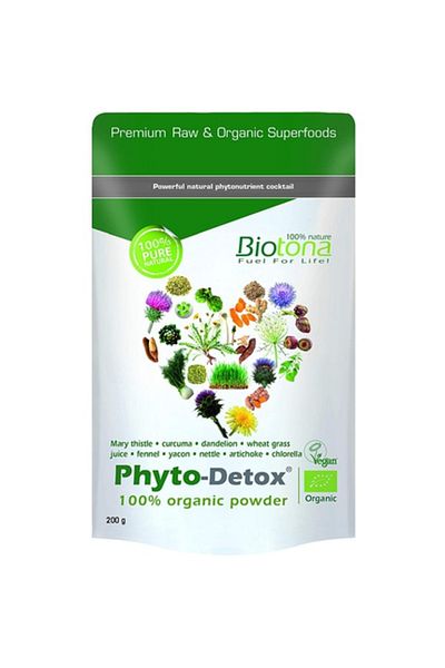 Biotoma Biotona Organic Superfood Phyto-Detox Powder, 200g