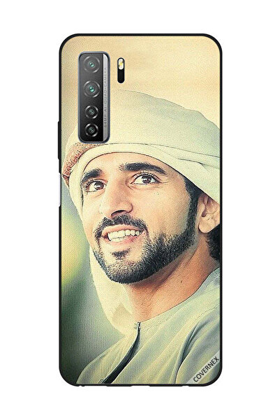 Covernex غطاء حماية لهاتف هواوي نوفا 7SE/P40 لايت 5G، الشيخ حمدان مبتسمًا